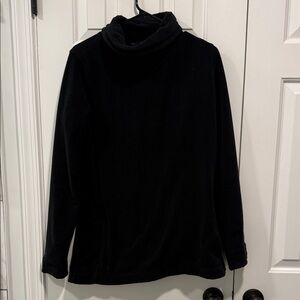 Nike Black Dri-FIT Fleece Turtleneck Top